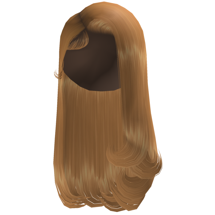 Deep Side Part Curled up Ends [Blonde]