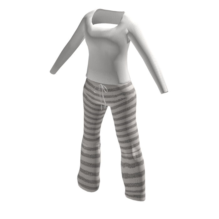 Baddie Striped Pants & Tight Top