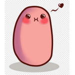 pink potatoes and fish