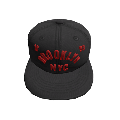 Black Brooklyn NYC Vintage Snapback Cap
