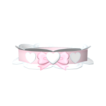 ! Cutecore Bunny Maid Choker Halloween Pink