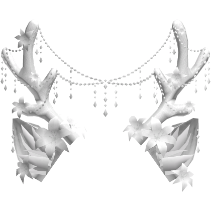 Ethereal Christmas Fairy Fawn Antlers w/ Jewels