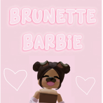 。brunette barbie 。