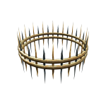 Bluesteel Gold Spire Crown