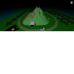 scary train game