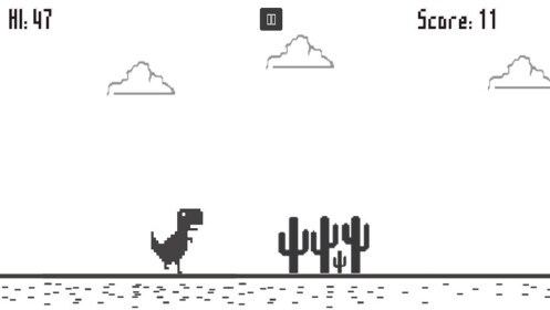 Chrome Dinosaur Run