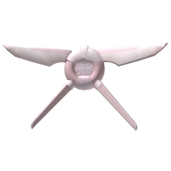 Pastel Pink Blazer Wings
