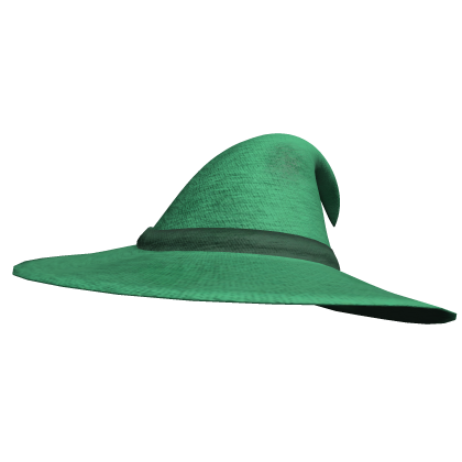 Green Lonely Wizard Hat