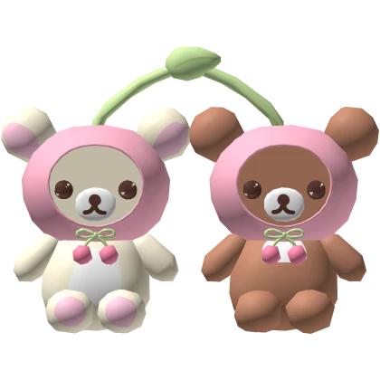 ᵕ ˂˶ cutesy jumbo korilakkuma cherries backpack | Roblox Item