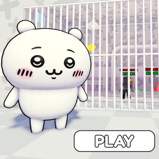 🎀 CHIIKAWA'S PRISON RUN! (Obby) official Roblox game thumbnail