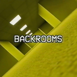 Run from a monster in the backrooms