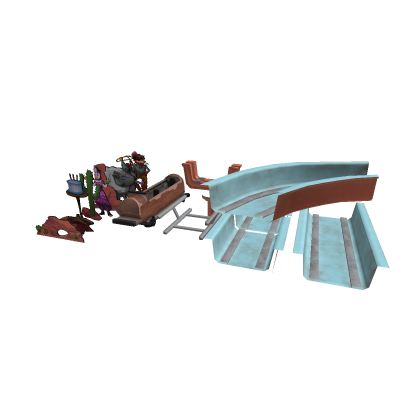 fnaf log flume ride