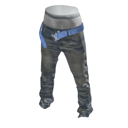 Jeans w/ LV Belt thumbnail
