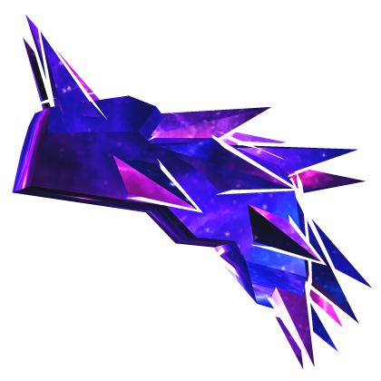 Purple Galaxy Demon Knight Pauldron (LEFT)