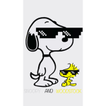 Snoopy and Woodstock