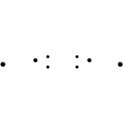 Multiple Mouth Face Piercings (Black)