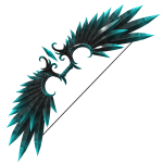Korblox Radiant Valkyrie Bow [PBR]