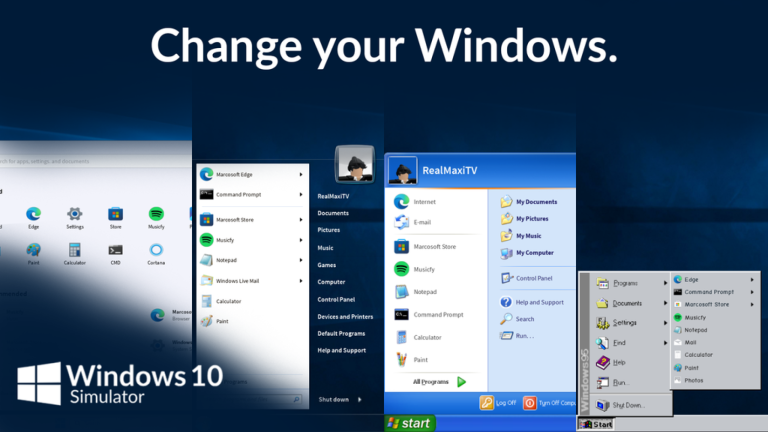 Windows 10 Simulator screenshot 3