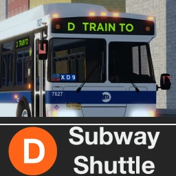 NYCT | Legacy D Subway Shuttle icon