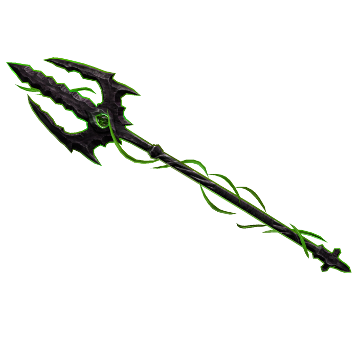 Green Magical Dark Knight Trident