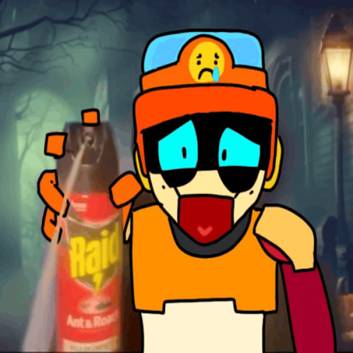 Larry spray meme Roblox decal