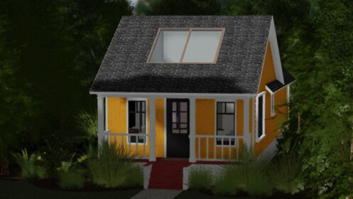 Suburban Forest Home