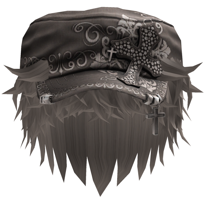 Ash Messy Anime Hair w/ Ash Cadet Cap