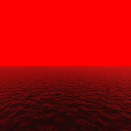 red sky