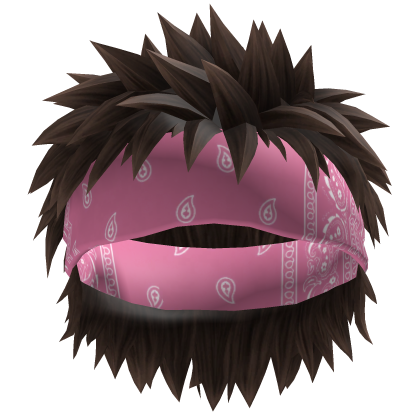 Neymar Messy Warrior Cut Hair W/Bandanna Roblox item