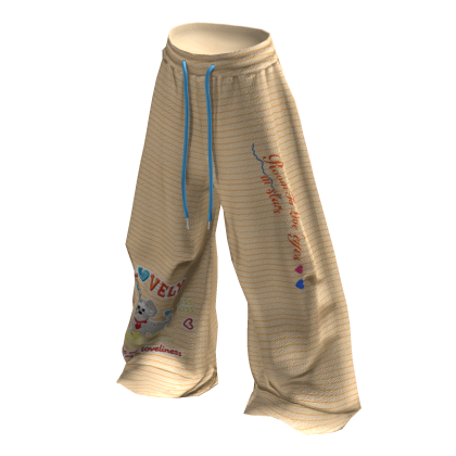 Yellow striped pants - ZN 
