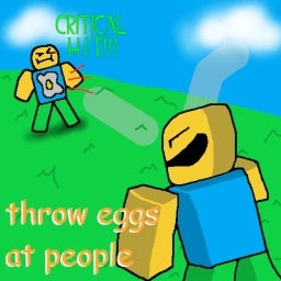 Throw eggs at people icon