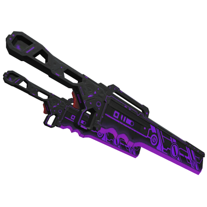 Purple Dual Waist Mecha Machetes