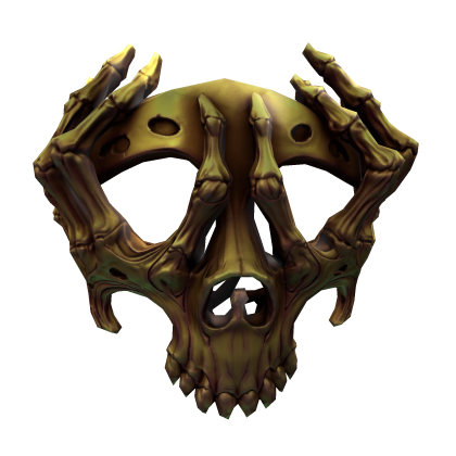 Undead Skull Bone Mask [Gold] Roblox item