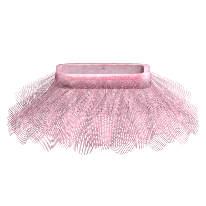 (Tulle) Pink Tutu Ballet Skirt Roblox item