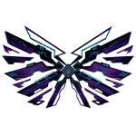 Cyber Battle Wings (Neon Purple)