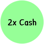 2x Cash
