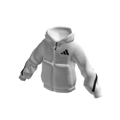 adidas ZNE Collection White Hoodie
