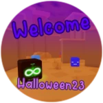 Welcome to Halloween23! Roblox badge thumbnail
