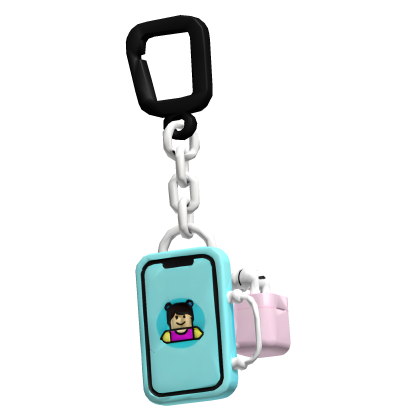 Mini Phone Keychain