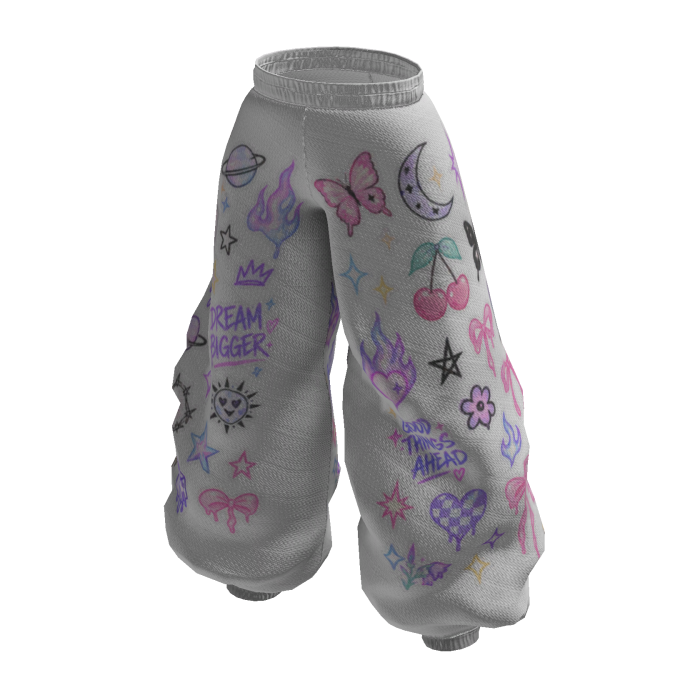[-] Pastel Dream Baggy Pants