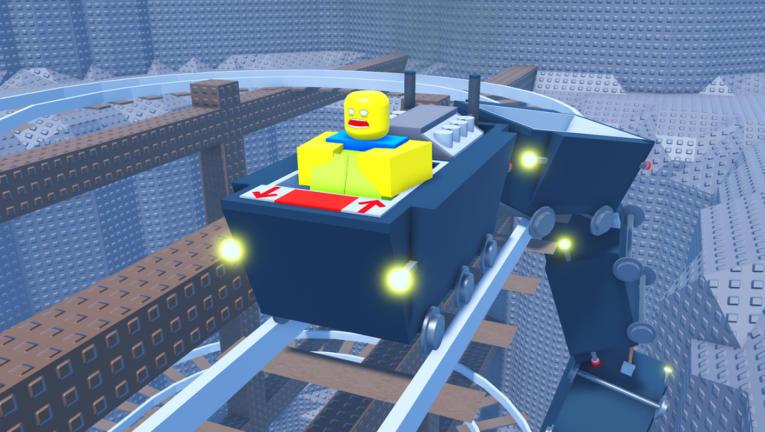 Cart Ride Down A Mountain screenshot 1