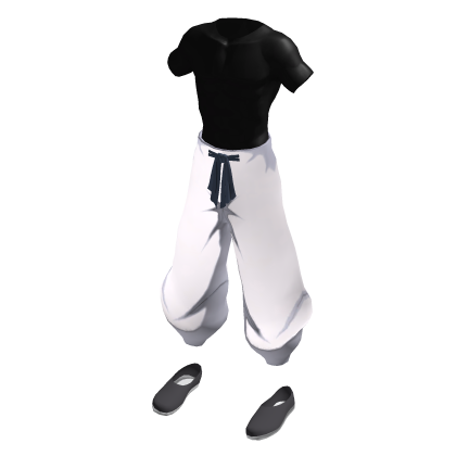 Satoru Gojo Toji Shirt & Pants Toon thumbnail