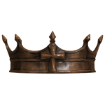 Combat Forged Wood Cross Crown