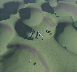 Valley of holes