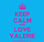 The Valerie Fan Girl Group.