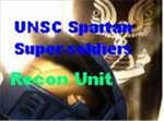 UNSC Spartan Super-Soldiers Recon Unit