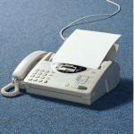 fax machine?!?