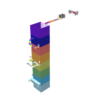 ☁ Hell Laser Tower Obby Trap Deadly RP Updated P