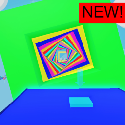The Rainbow Parkour Course🌈