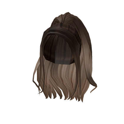 Roblox Item Pixel Heart Hair Brown